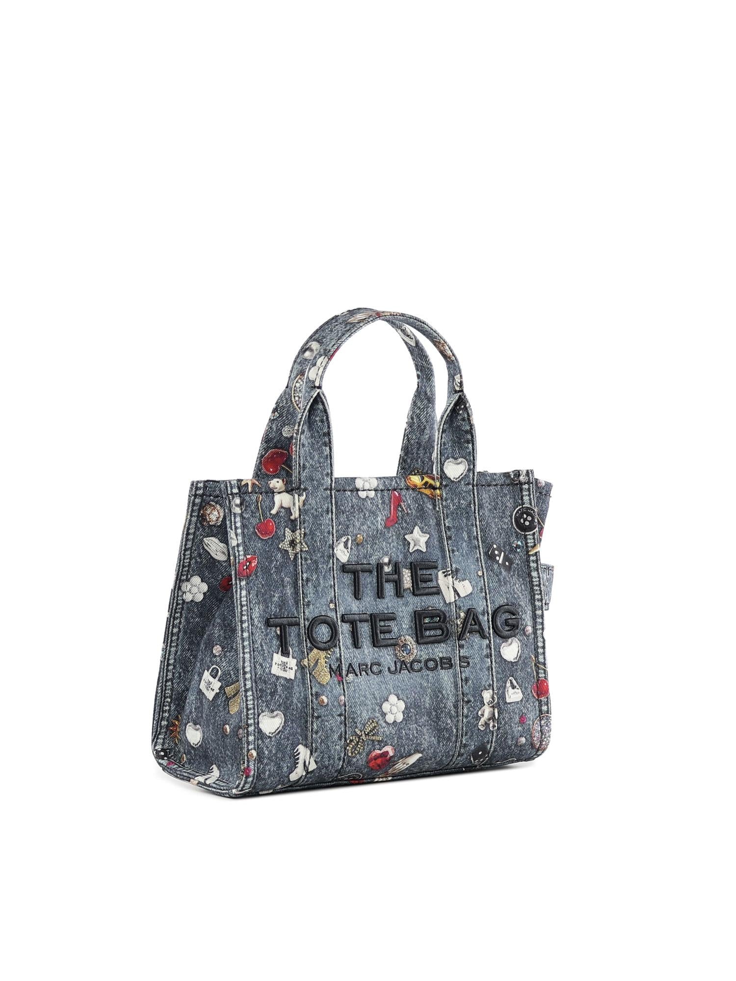 Borsa The Small Tote con logo 2R5HTT034H02 454 MARC JACOBS 
