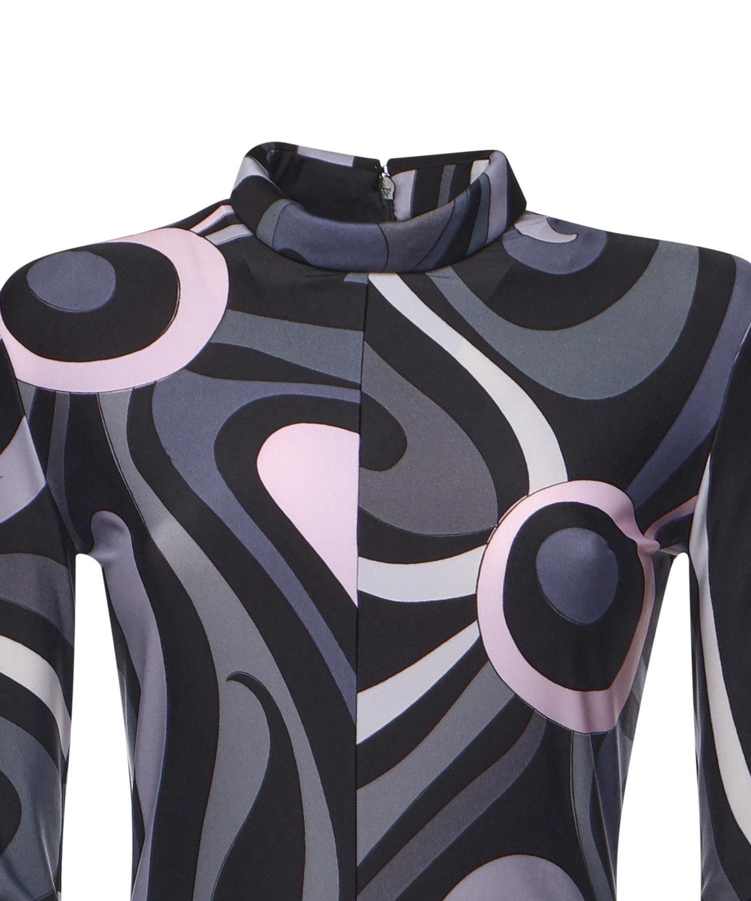 Jumpsuit in lycra con stampa Marmo 5UJI40 5U765002 PUCCI 