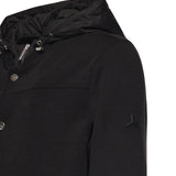 Giubbotto in misto cotone con logo HE1420005 NERO HESKIMO 