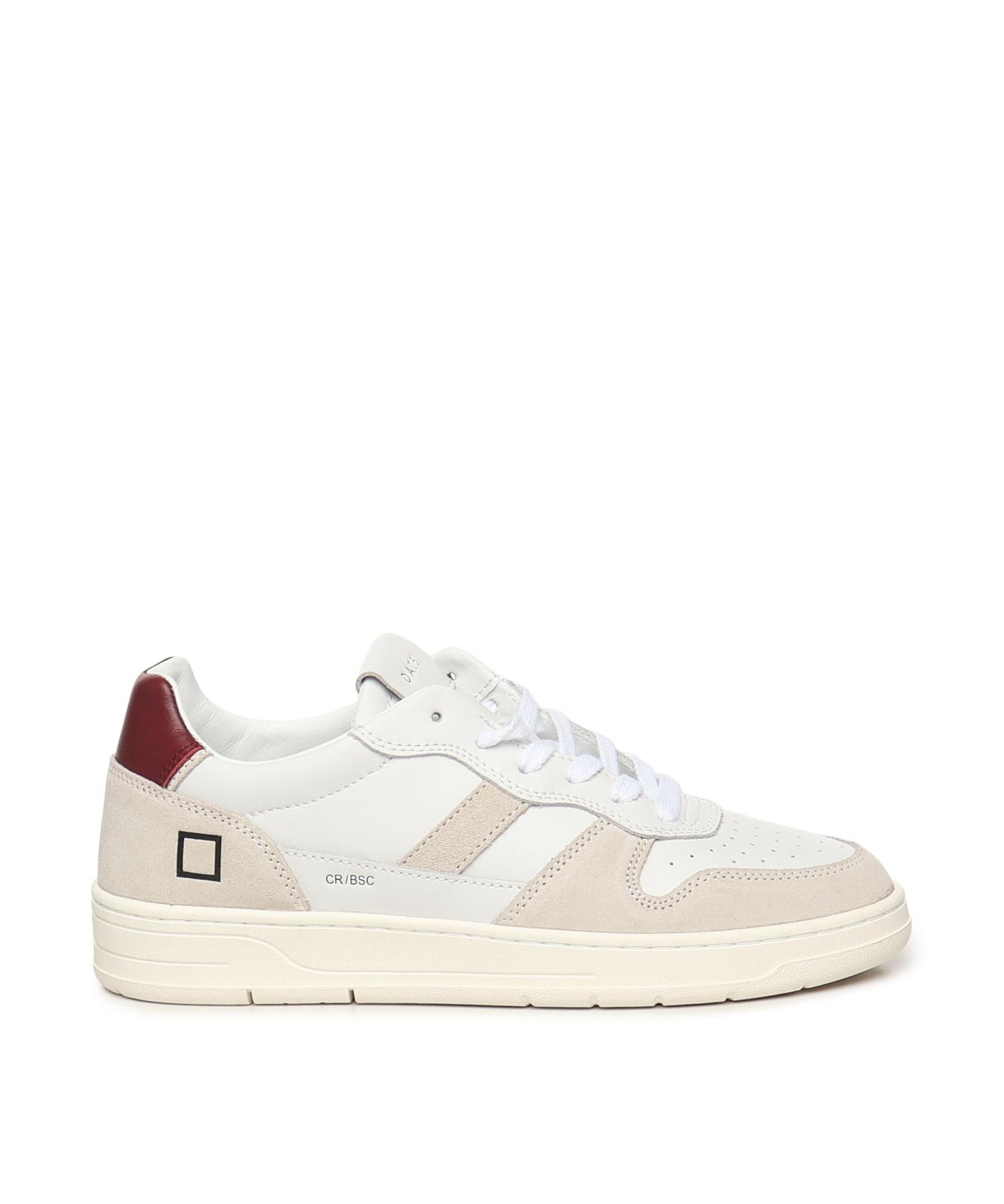 SNEAKERS COURT 2.0 BASIC IN PELLE E CAMOSCIO BEIGE M431 C2-BAWX D.A.T.E. 