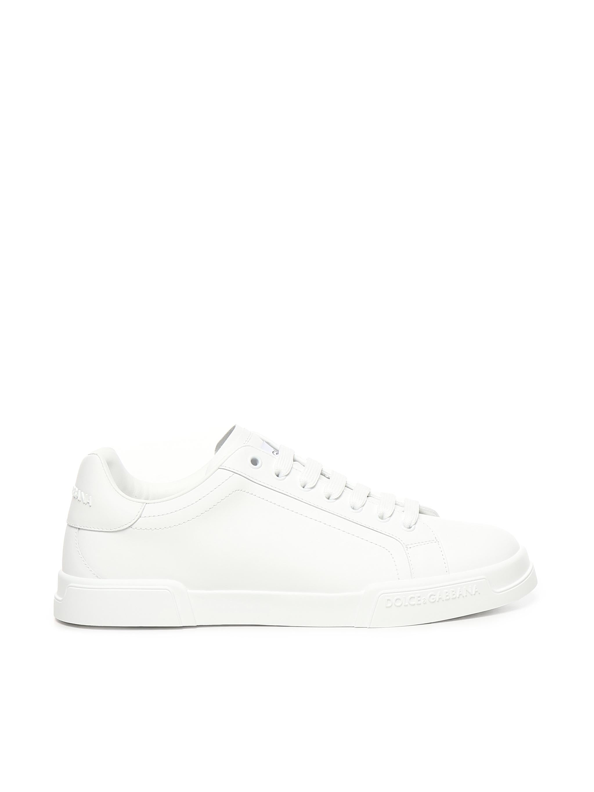 Sneakers Portofino in pelle CS2332 A106580002 DOLCE & GABBANA 