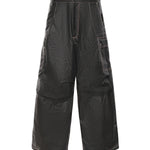 Pantalone Paracadute Cargo DFM03011GF174 BLACK PDF CHANNEL 