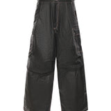 Pantalone Paracadute Cargo DFM03011GF174 BLACK PDF CHANNEL 