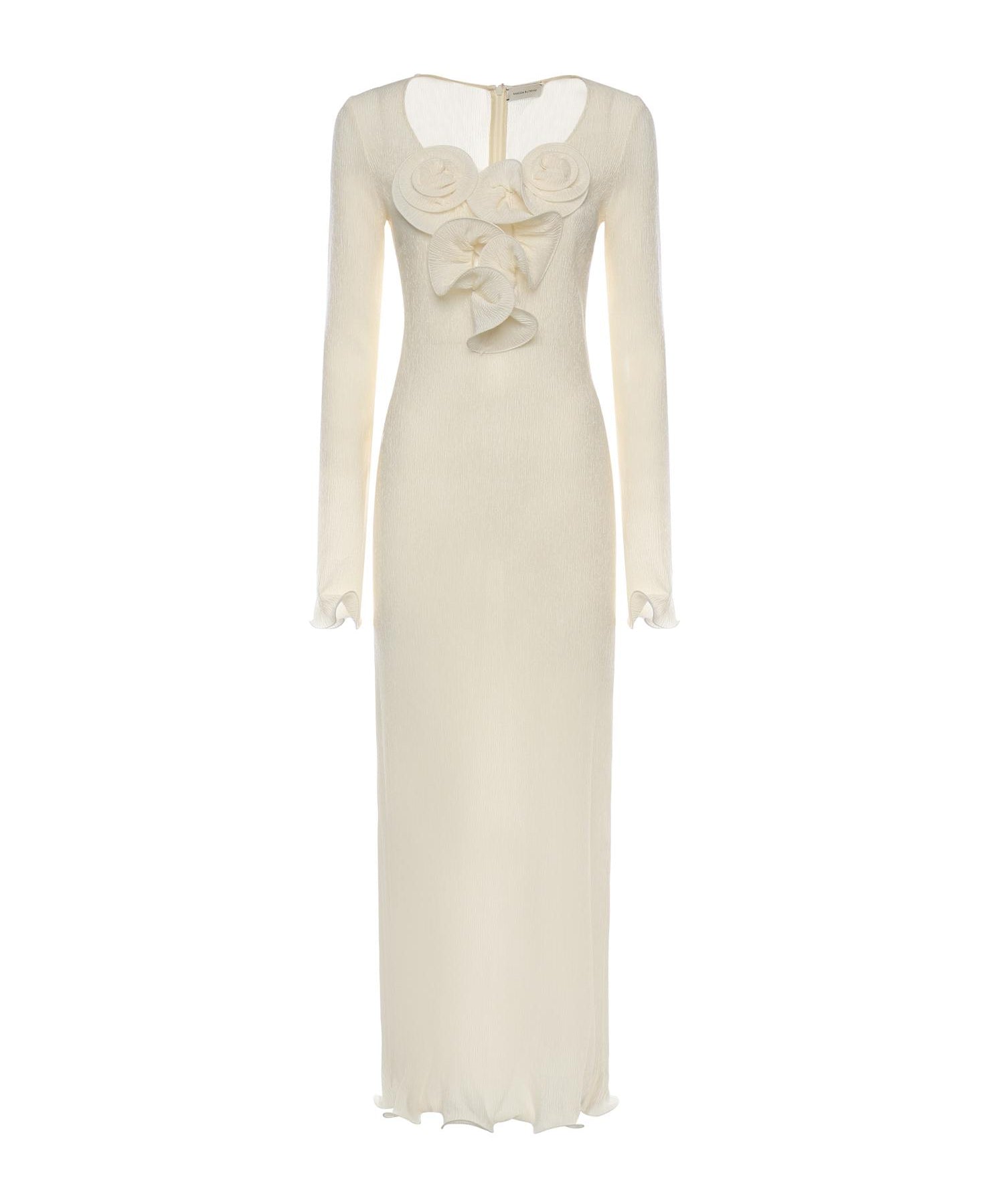 Vestito midi con applicazioni floreali 122523  MAGDA BUTRYM 