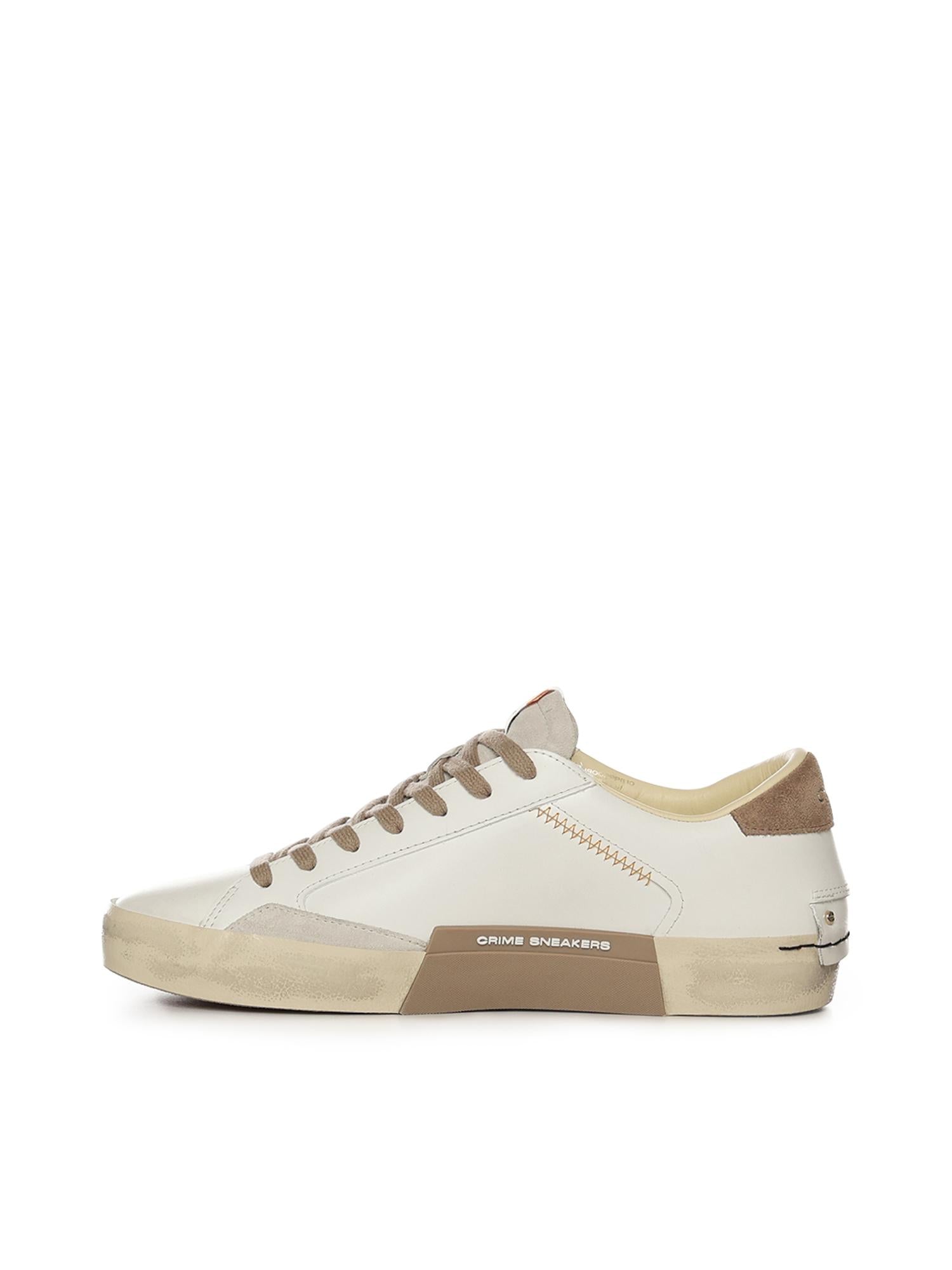 Sneaker Distressed 19002PP8B WHITE CRIME LONDON 