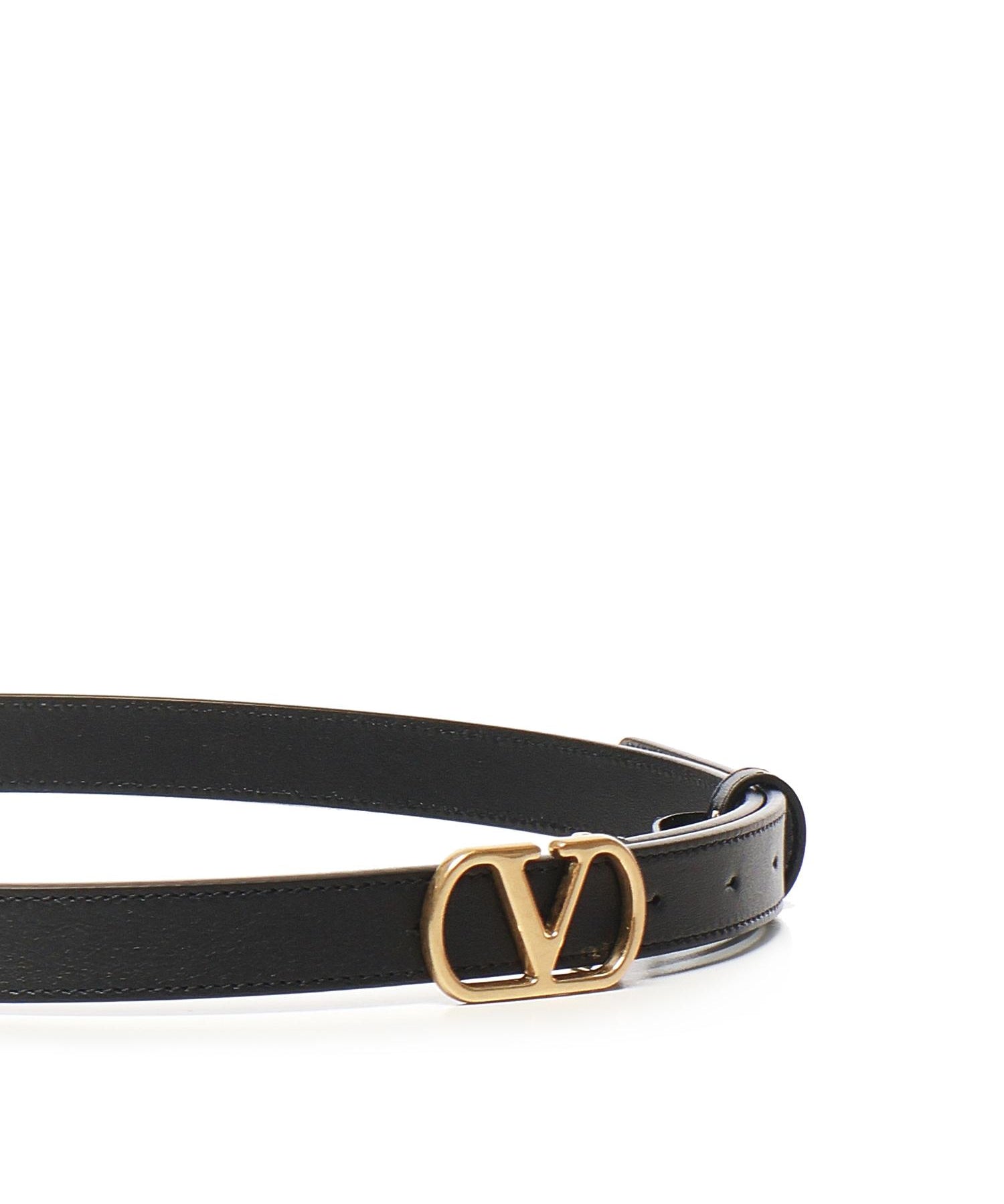 Cintura Vlogo Signature in pelle 8W2T0SM7 IYR0NO VALENTINO GARAVANI 