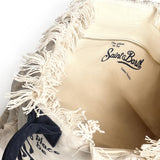 Borsa Vanity in canvas con frange VANI001 02564L MC2 SAINT BARTH 