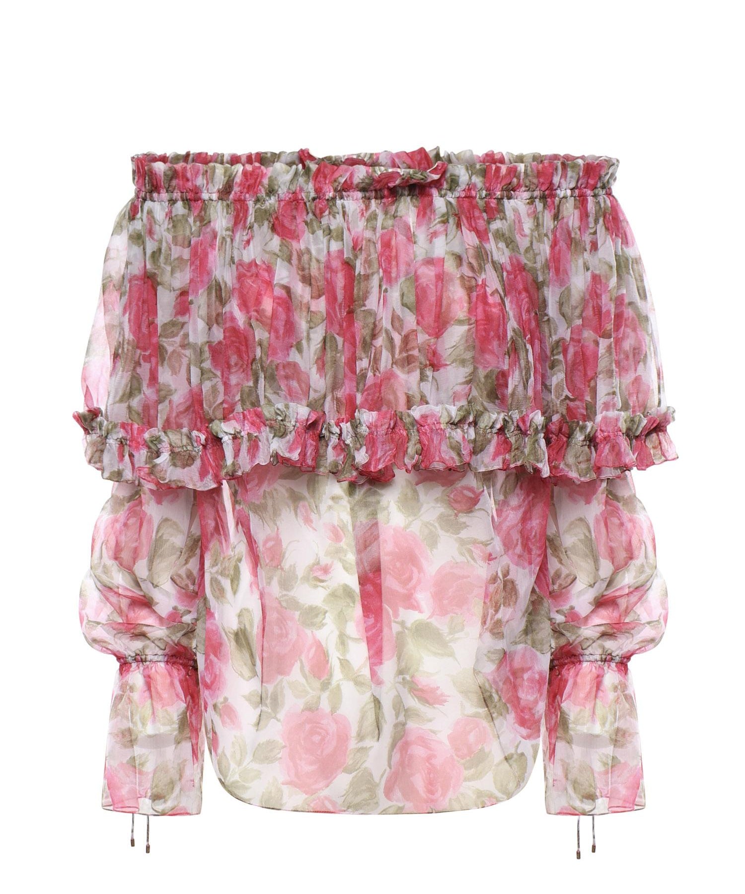 Top in mussola di seta CH26UH123278 91Y CHLOÉ 