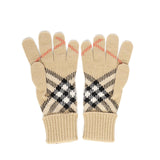 Guanti in misto cashmere Check 8114774 A2021 BURBERRY 