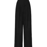 Pantaloni larghi in lana 1434250000 BLACK MAGDA BUTRYM 