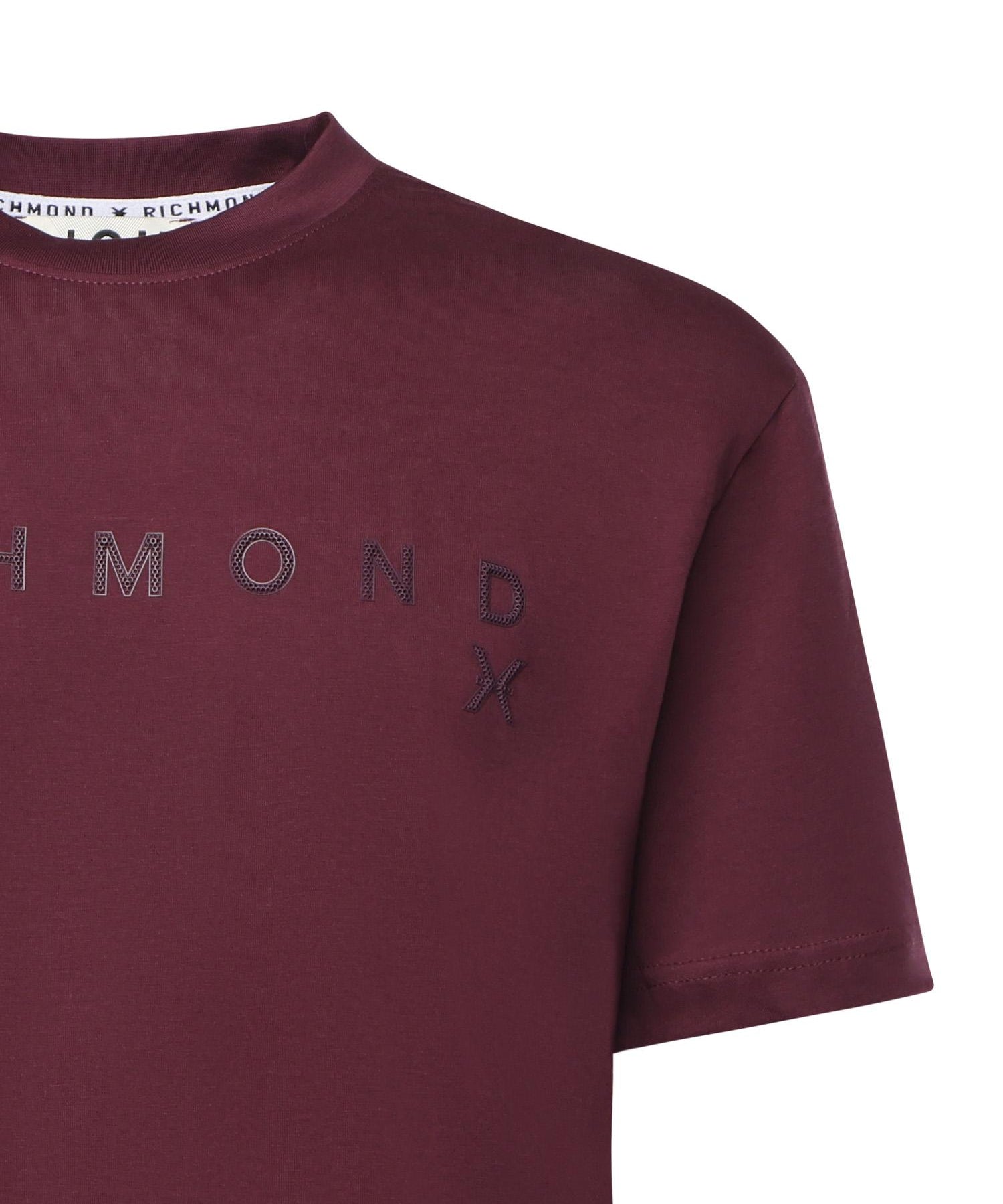 T-shirt Patum in cotone<BR/> UMA25046TS FIG RICHMOND X 