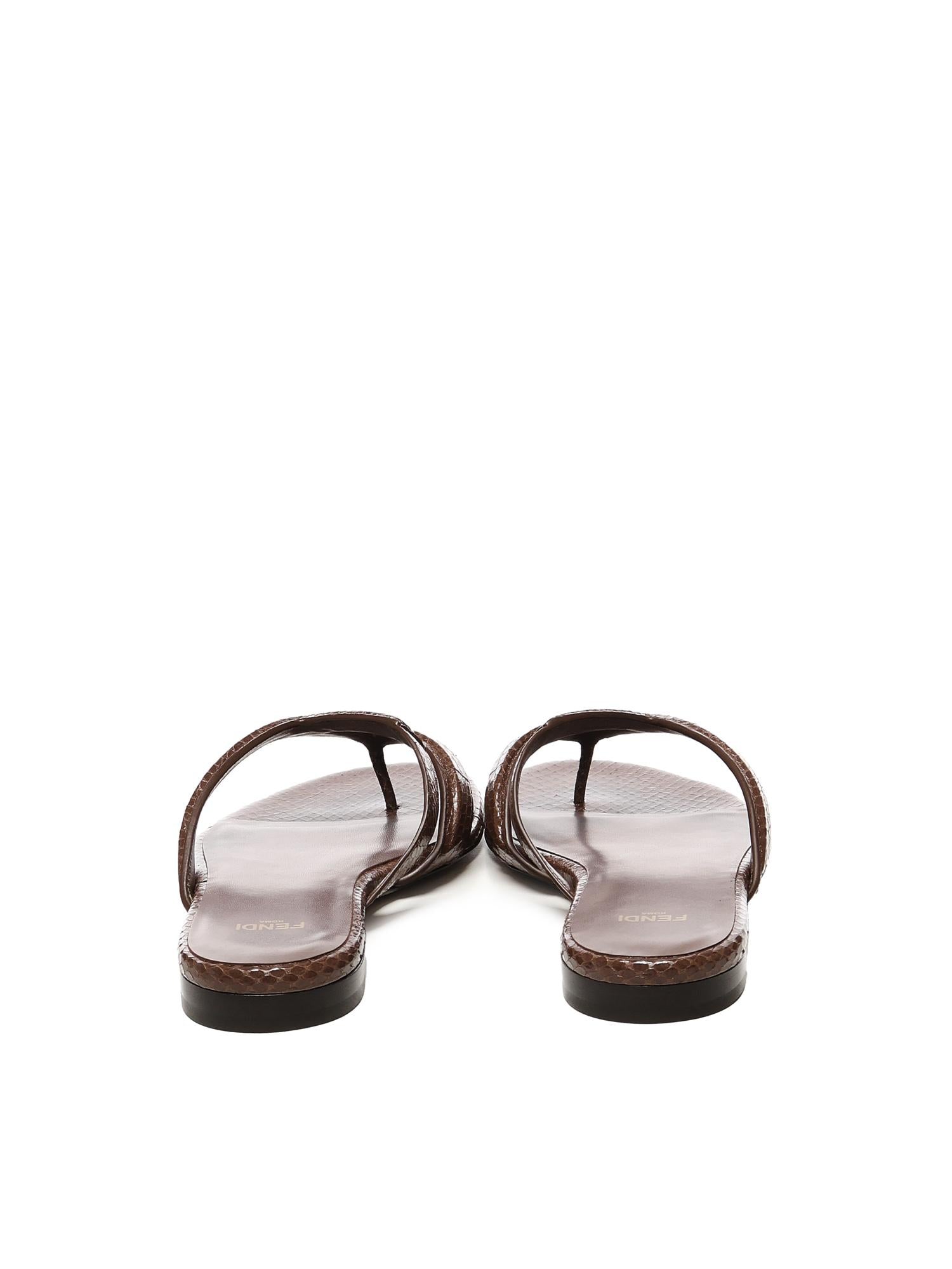Infradito flatform Fendi Fling 8Y8712 AUEEF1T31 FENDI 