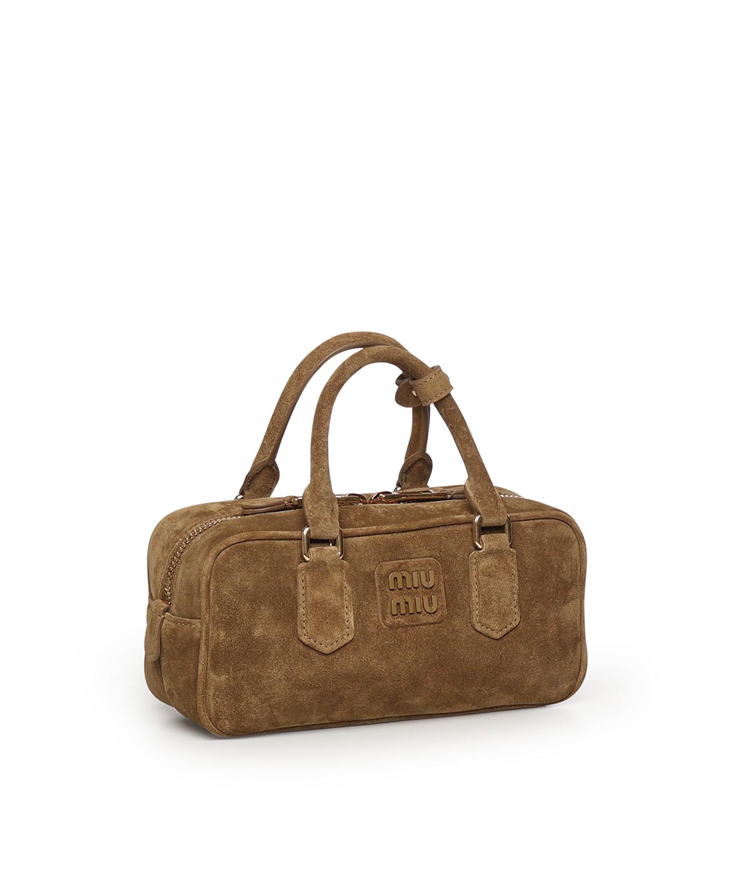 Bauletto Arcadie in pelle scamosciata 5BB142 2CS4F0393 MIU MIU 