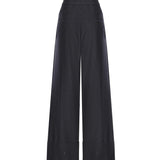 Pantaloni in lana gessata FR6673 AW7IF0QG3 FENDI 