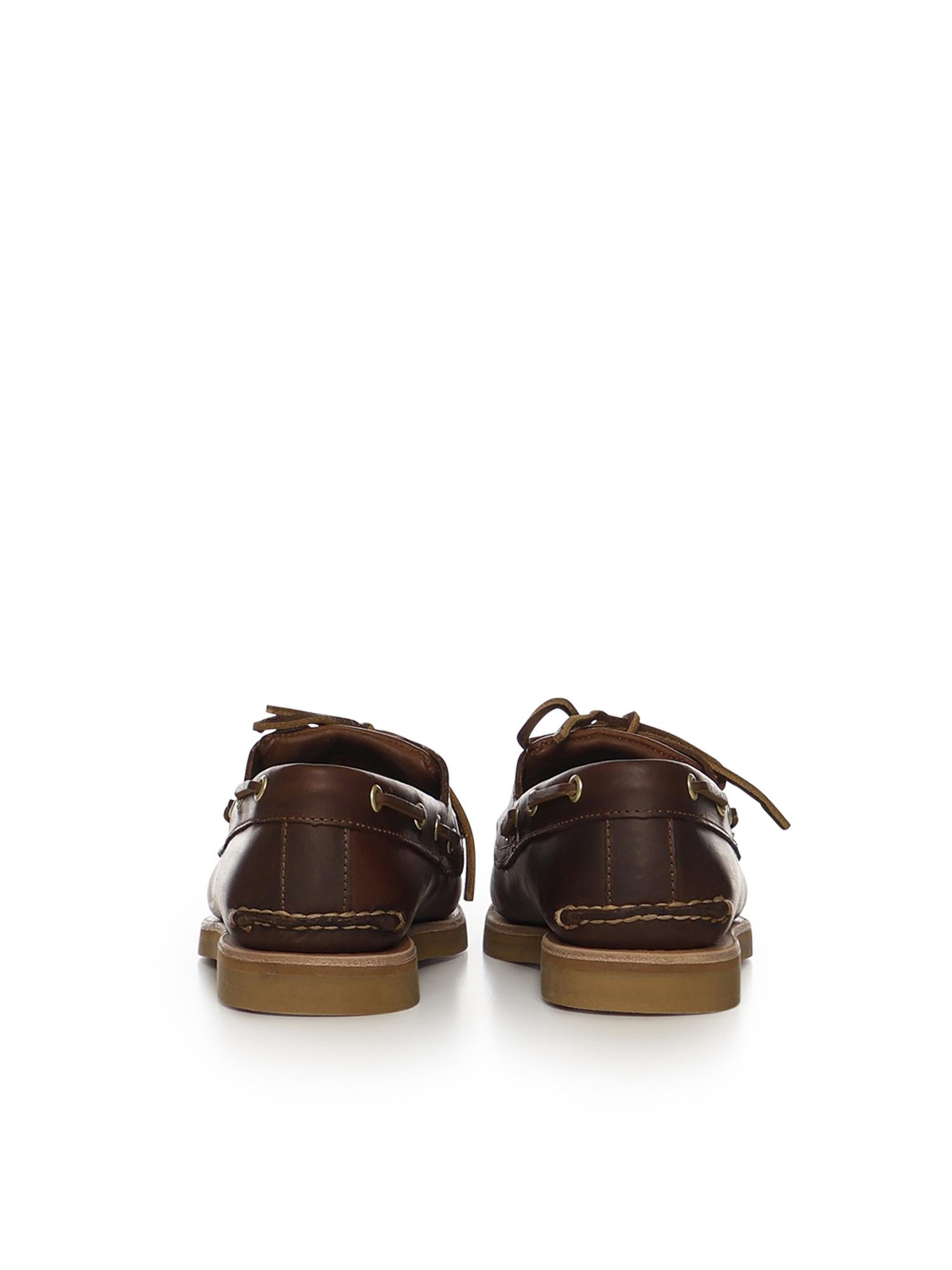 Scarpa da barca in pelle<BR/> TB0A2NUPEM41  TIMBERLAND 