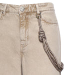 Jeans con corda gioiello 104601 A33RC88 PINKO 