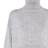 Maglioncino dolcevita asimmetrico DT329 M00796D2903 DONDUP 
