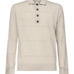 Polo maniche lunghe a righe L76POLL12MAG0L031 02-13 ELEVENTY 