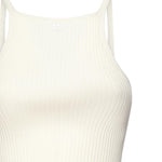 Top in maglia a coste 325MT0450FI0001 0001 COURREGES 