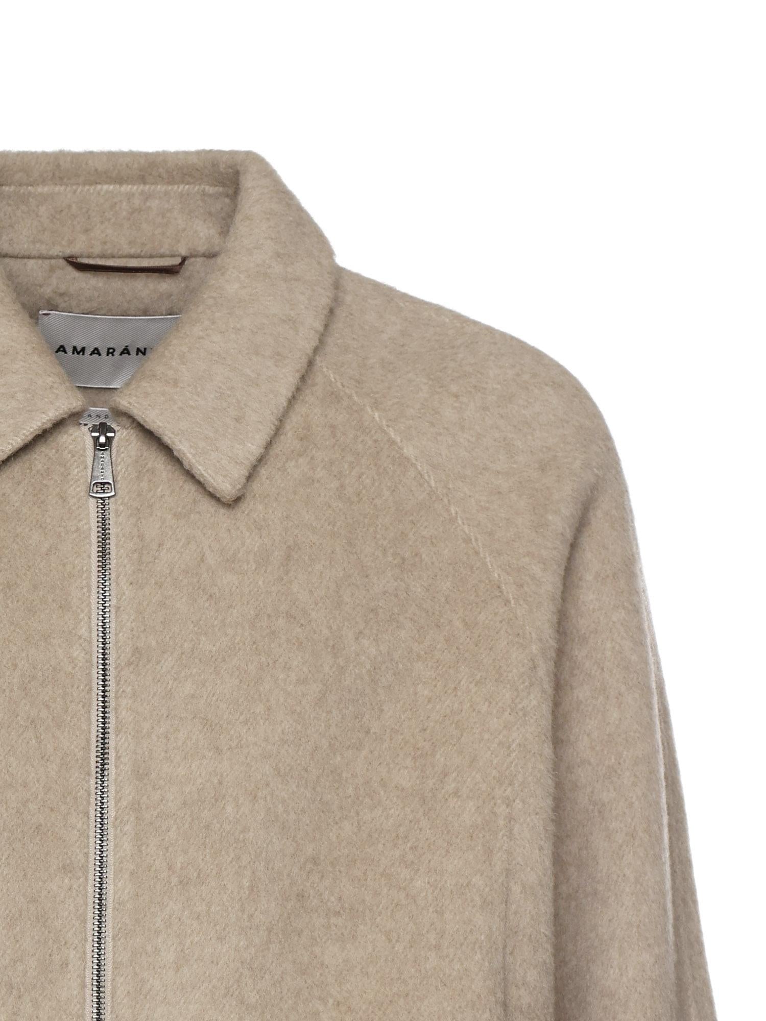 Giacca in lana B6F0009 12M AMARANTO 