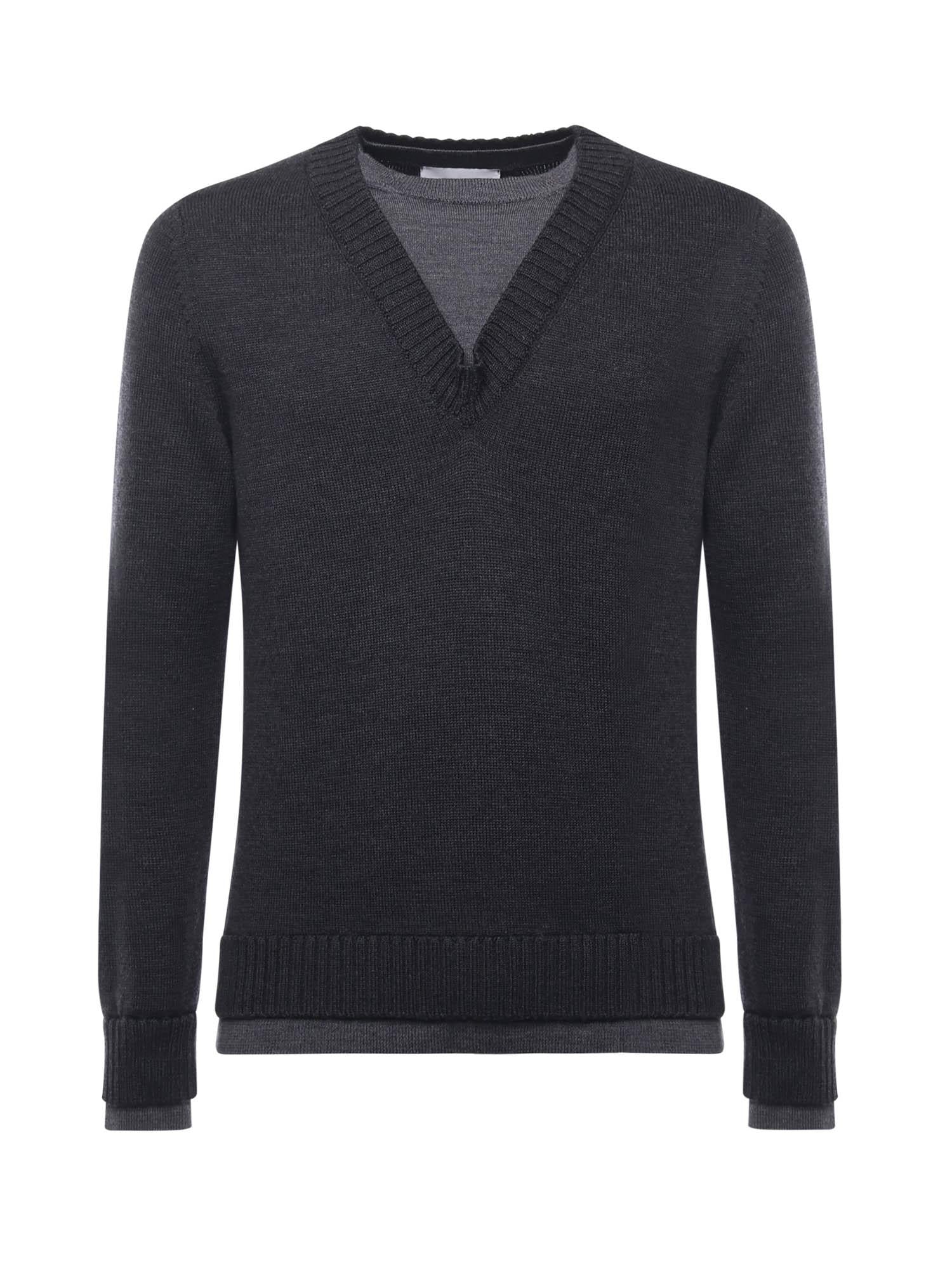 Maglia in merinos AU3042C 1004 ALPHA STUDIO 