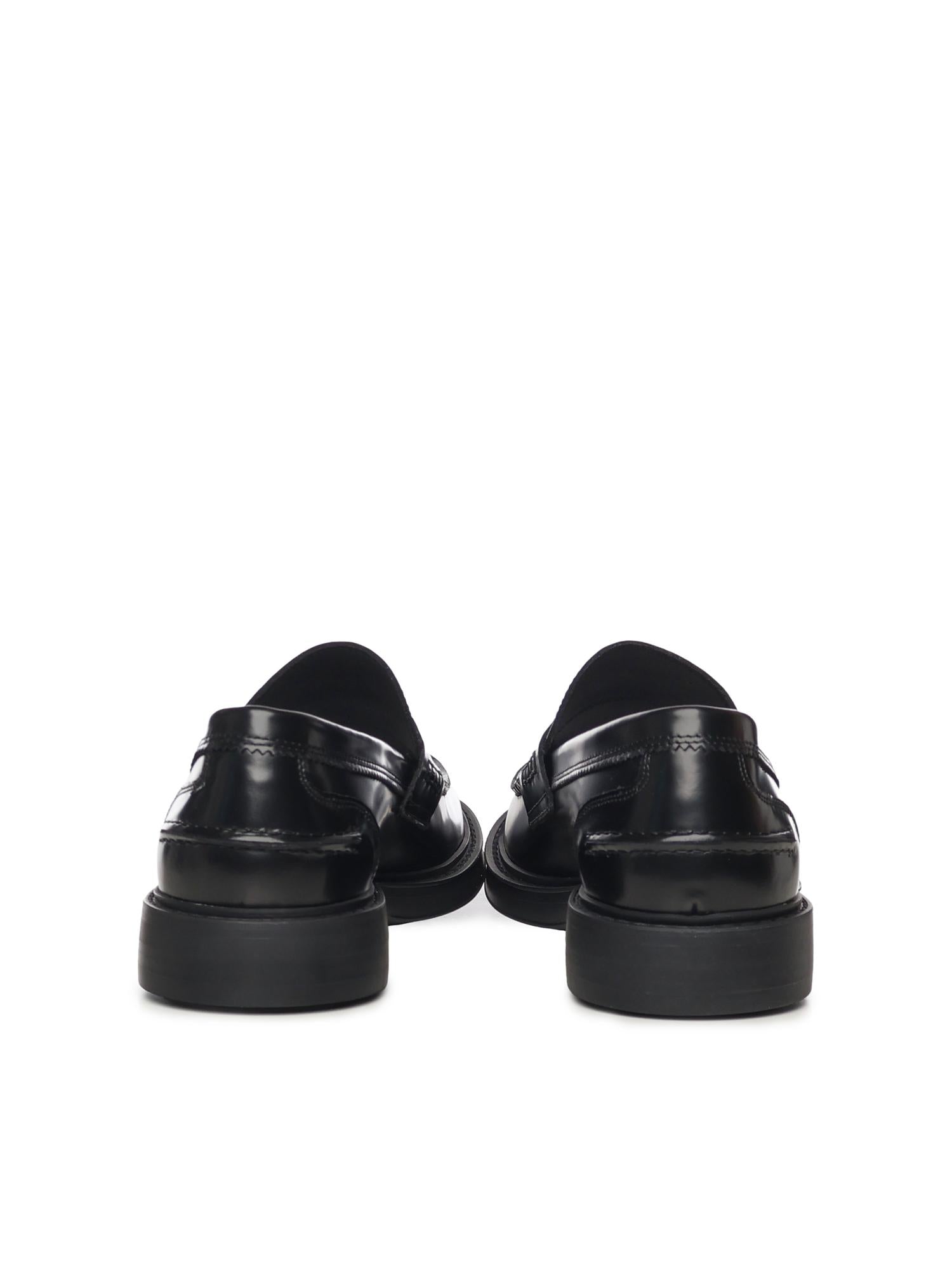 Mocassino Dover in pelle 22937 NERO ANTICA CUOIERIA 