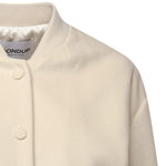 Bomber in velour lana e cashmere DJ747 WF0187DXXX004 DONDUP 