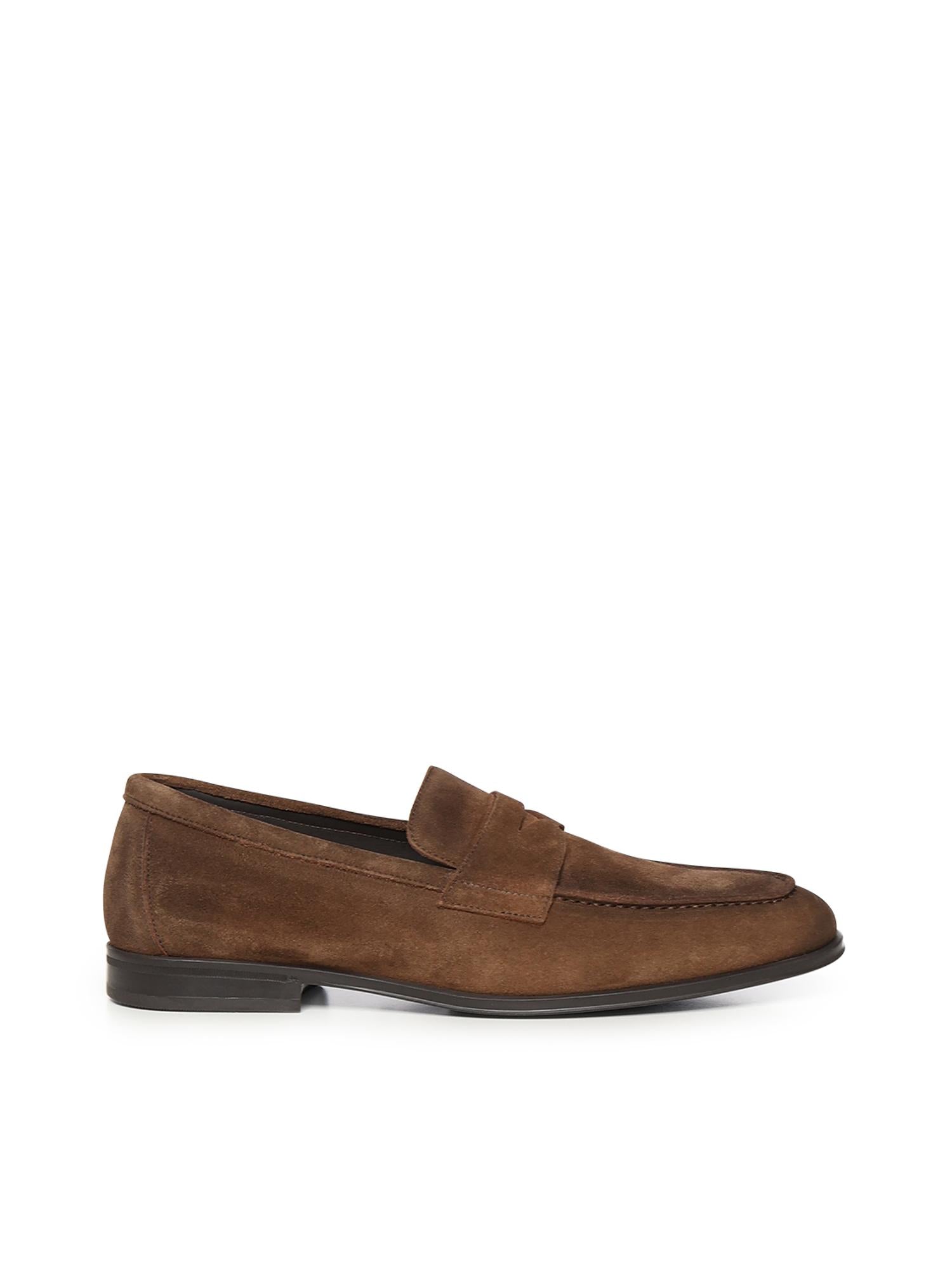 Mocassini Penny Adler in suede DU3382NOTTUY260 TM01 DOUCAL'S 