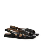 Sandalo Gabietta flat A55193 NERO CARMENS 
