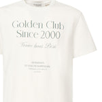 T-shirt in cotone con stampa<BR/> GMP01220 P00225411616 GOLDEN GOOSE 