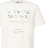 T-shirt in cotone con stampa<BR/> GMP01220 P00225411616 GOLDEN GOOSE 
