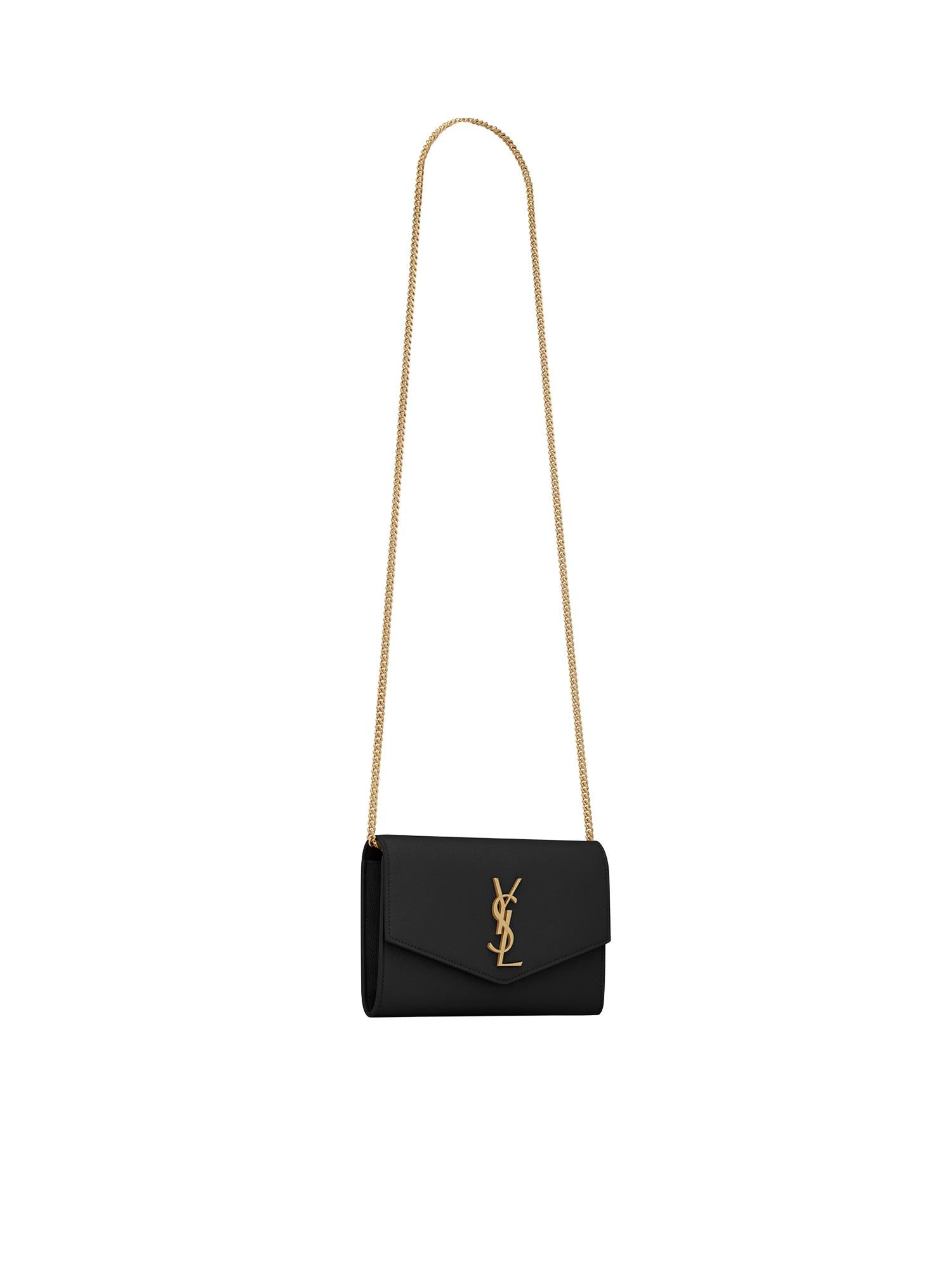 Pochette con catena Uptown 607788 1GF0J1000 SAINT LAURENT 