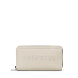 Portafoglio con logo e zip JC5500PP1OLE0 110 LOVE MOSCHINO 
