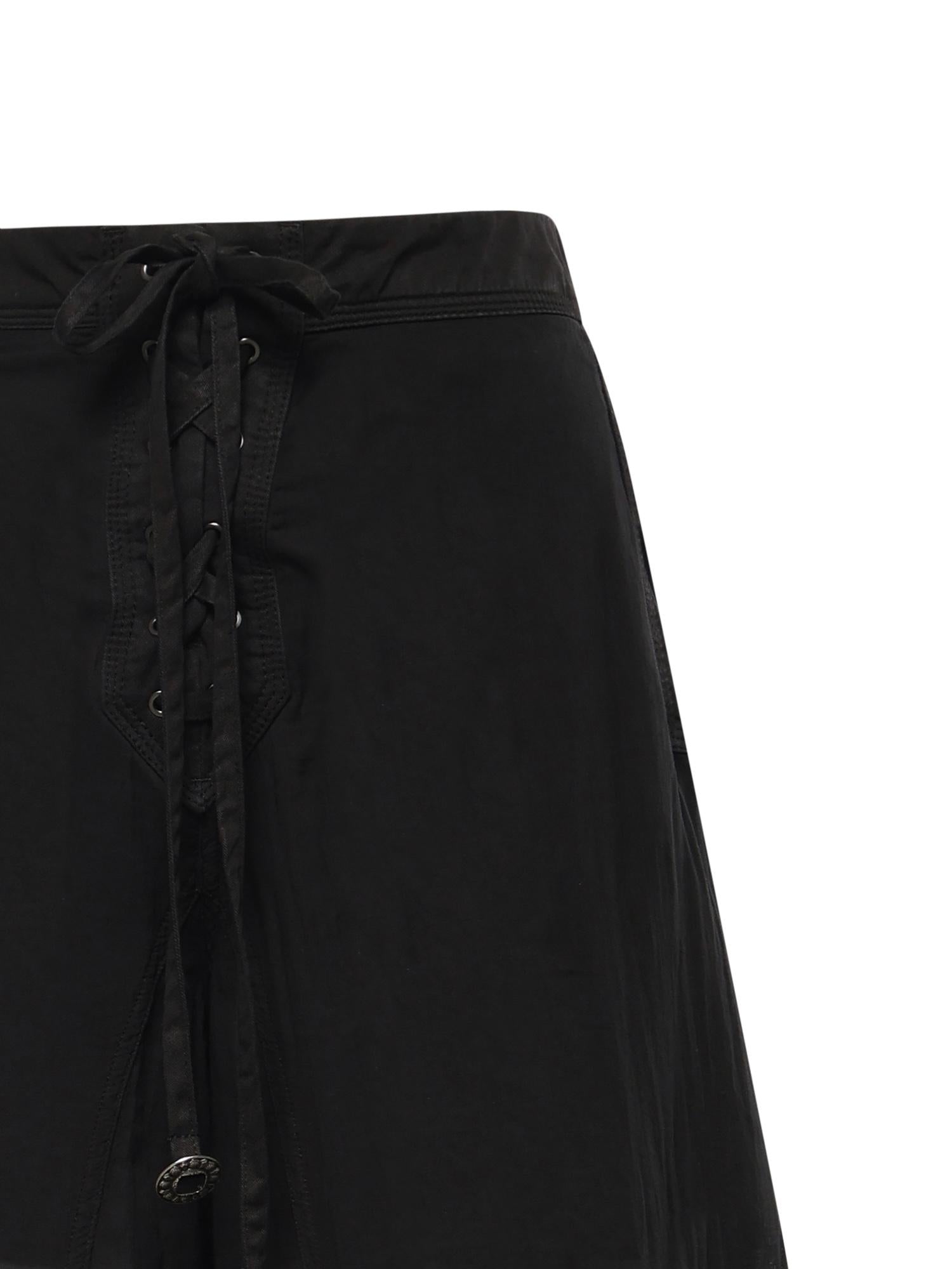 Pantaloni con lacci e dettagli texani 106947 A3AXZ99 PINKO 