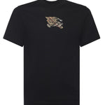 T-shirt Check in cotone 8116169 A1189 BURBERRY 