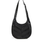 Borsa hobo in nappa motivo chevron 7W0B0S29 GHA0NO VALENTINO GARAVANI 