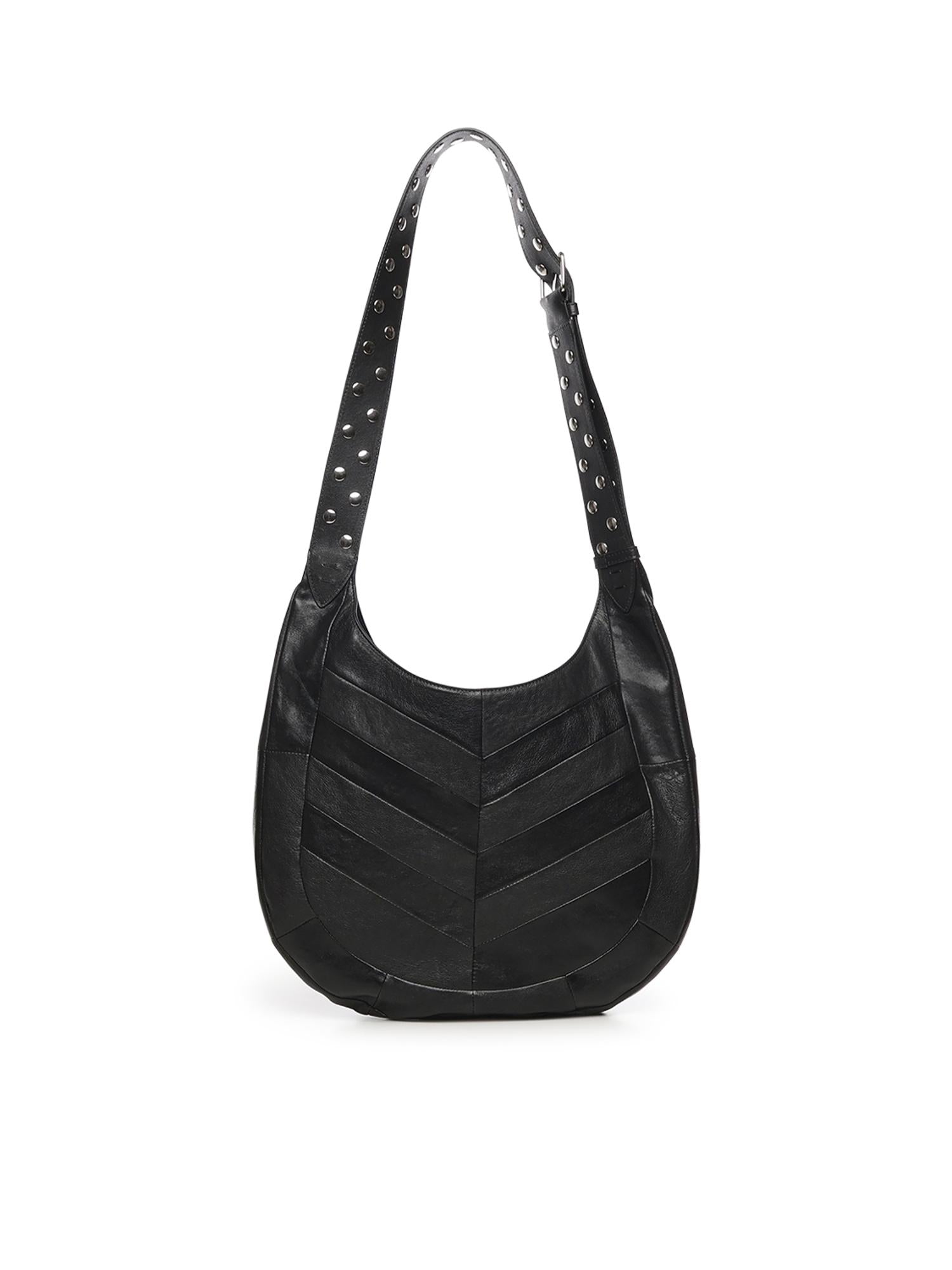 Borsa hobo in nappa motivo chevron 7W0B0S29 GHA0NO VALENTINO GARAVANI 