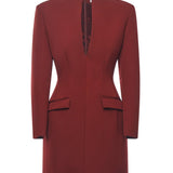 Abito blazer Tilde T180105A TNP0B8BURGUNDY THE ANDAMANE 