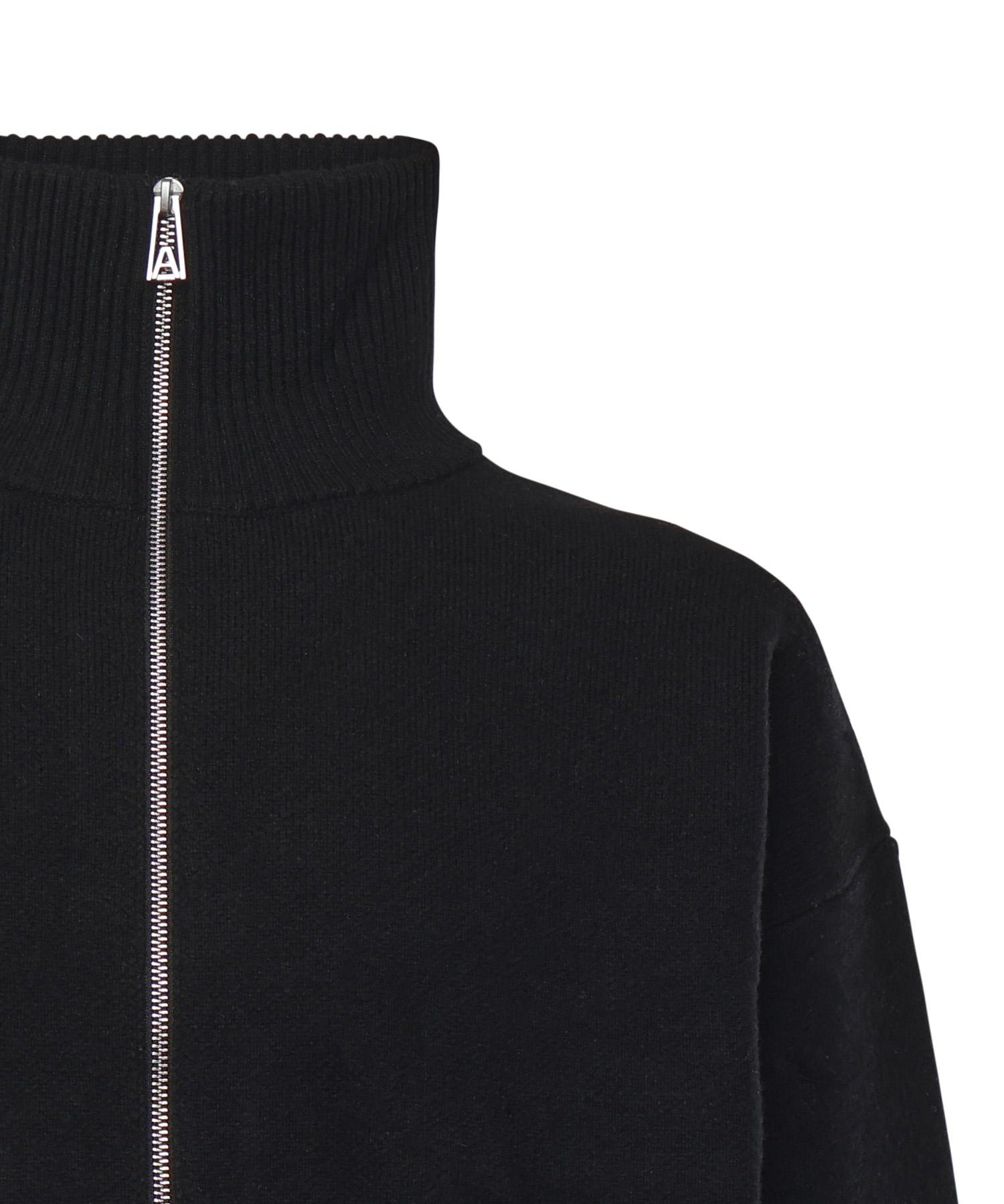 Cardigan Core con zip A2143004 BLACK AXEL ARIGATO 