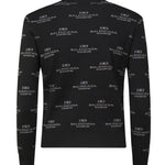 Maglione con logo all-over 812576 T17241269 BALENCIAGA 