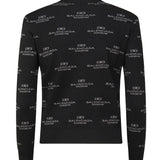 Maglione con logo all-over 812576 T17241269 BALENCIAGA 