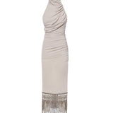 Abito midi Alba T190127A TJP073GREIGE THE ANDAMANE 