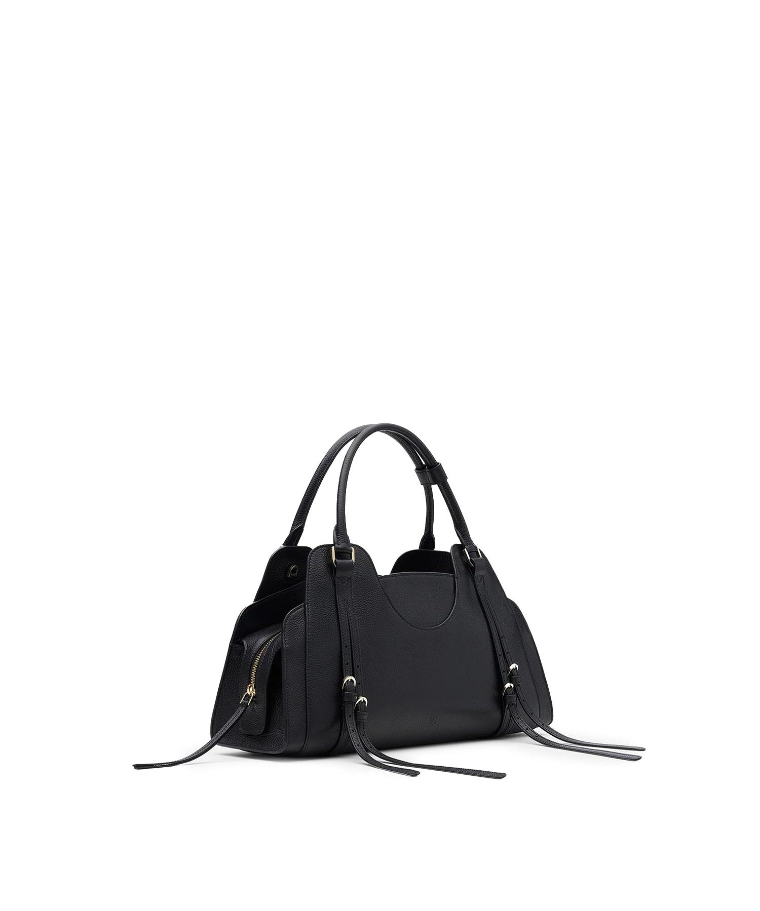 Borsa Corinne Maxi in pelle FBBP9J801 ONYX PEEL FRANCESCO BIASIA 