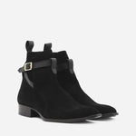 Stivaletti Flash in suede 3126 7126 SUEDEBLACK GIULIANO GALIANO 