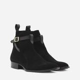 Stivaletti Flash in suede 3126 7126 SUEDEBLACK GIULIANO GALIANO 