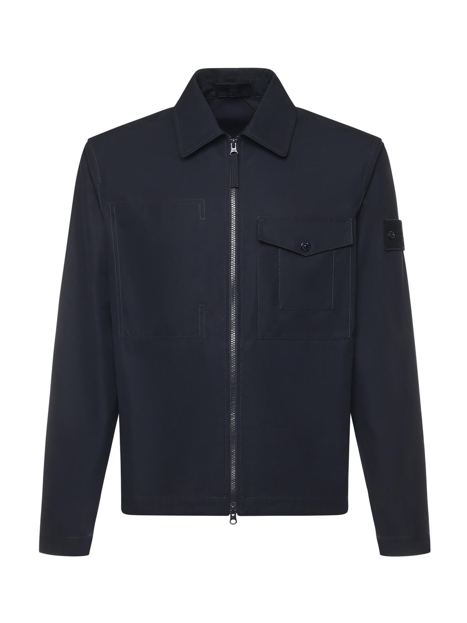 Overshirt in cotone L1S151200011 S0F01V0020 STONE ISLAND 