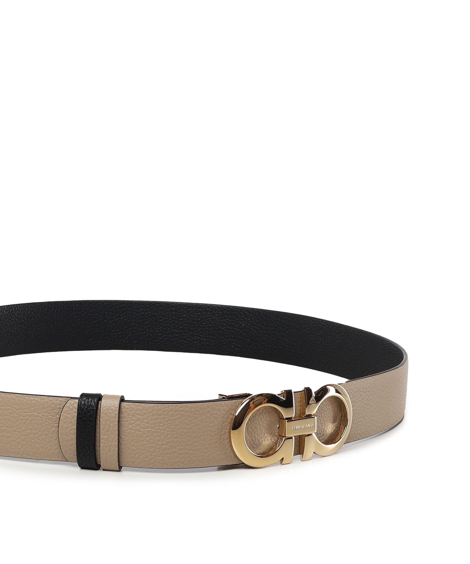 Cintura reversibile e regolabile Gancini 23A564 781815743 FERRAGAMO 