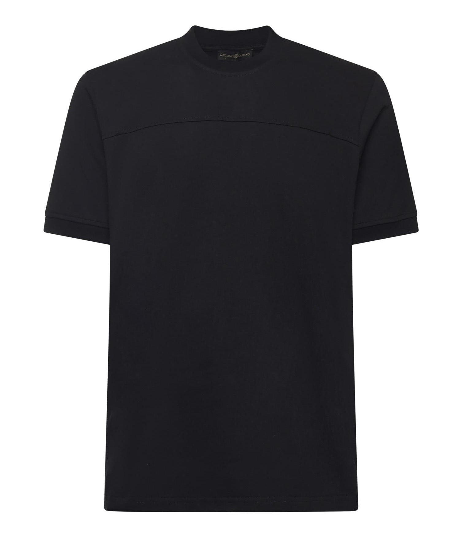 T-shirt in puro cotone<BR/> BOB NERO GIULIANO GALIANO 