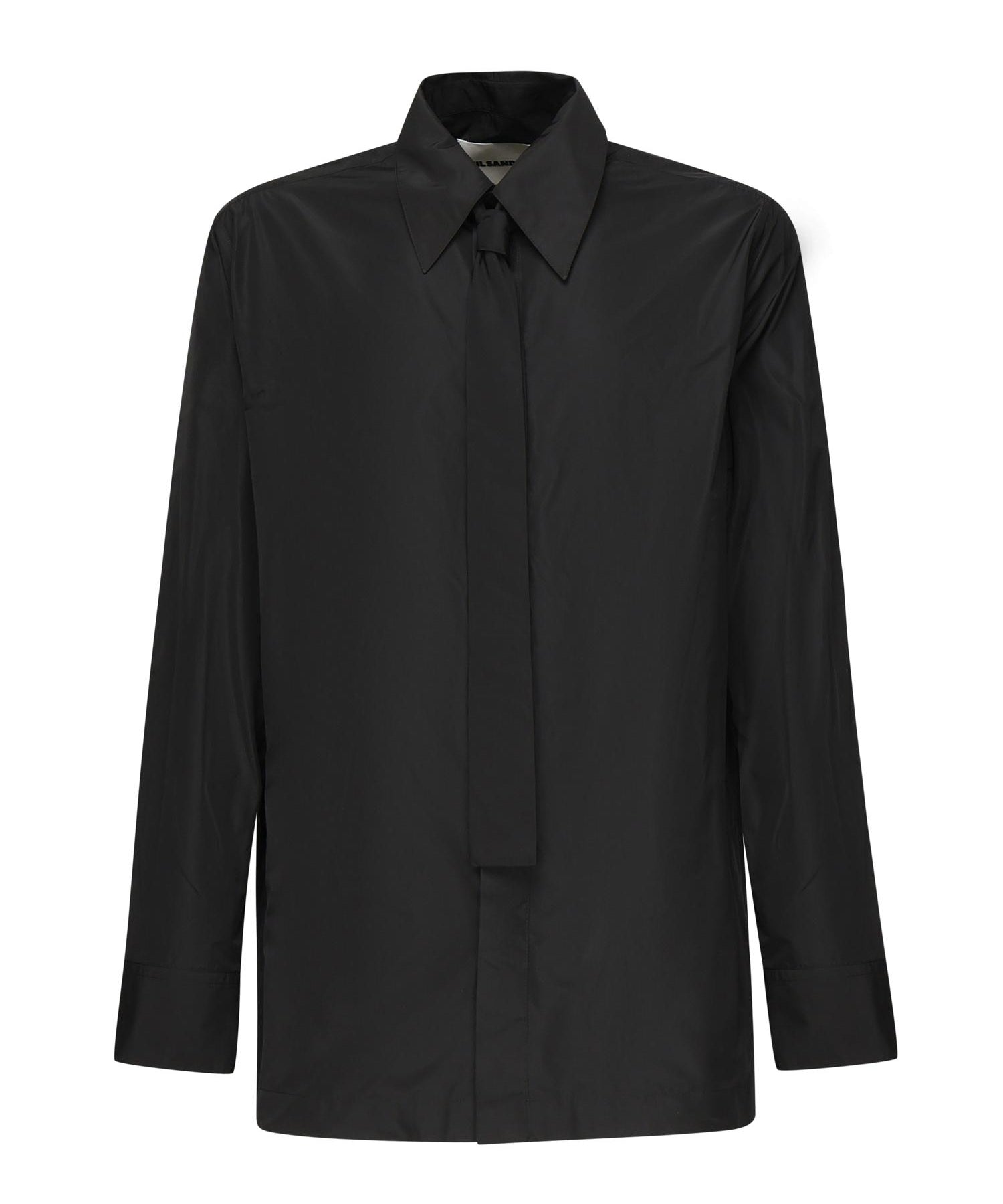 Camicia con cravatta in taffetà J22DL0321 J70005001 JIL SANDER 