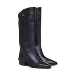 Stivali camperos Sienna SIENNA NAPPA LEATHERVEGGY BLACK MAISON SKORPIOS 